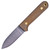 LT Wright Knives Next Gen Natural Matte Micarta, Flat Grind A2