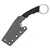 Tactical Pterodactyl Ringed Scalpel, Black G10 / Nitro-V in Kydex Sheath