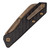 Heretic Knives Jinn, Carbon Fiber / Stonewash Bronze CPM MagnaCut - H013-7A
