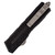 Microtech Scarab II Proof Run Single Edge, Black Aluminum, Grip Inlay / Apocalyptic M390MK - 1278-10AP-PR