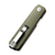 Civivi Sendy Flipper, Green G10 with Red Liners / Satin Nitro-V - C21004B-1