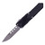 Guardian Tactical GTX-025 OTF Drop Point Black Aluminum / Stonewash ELMAX - 12-3511