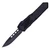 Guardian Tactical GTX-025 OTF Drop Point Tactical Black Aluminum / Black ELMAX - 12-3111