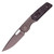 BergBlades Mini Sweeney Marble Carbon Fiber, Dark Stonewash Titanium / Dark Stonewash CPM 20CV