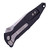 Microtech Socom Elite Manual Drop Point Black Aluminum / Partial Serration Stonewash M390MK - 160-11