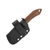 Boatright Bladeworks Moraine-S Brown Burlap Brass Accents / Blast & Tumbled BD1