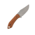Boatright Bladeworks Esker-S Natural Linen Black Accents / Blast & Tumbled BD1