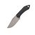 Boatright Bladeworks Esker-S Black Canvas Blue Accents / Blast & Tumbled BD1