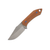 Boatright Bladeworks Esker-S Natural Linen Blue Accents / Blast & Tumbled BD1