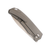 Trevor Burger Custom Urban Plain Titanium with Satin Hardware / Hand Satin Elmax