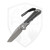 Chris Reeve Knives Small Inkosi Tanto Glass Blasted Black Micarta, Stonewash MagnaCut - SIN-1132