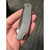 *Blem* Trevor Burger Custom Urban XL Plain Titanium with Darkened Pivot Collar / Hand Satin Elmax