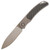 Trevor Burger Custom Urban XL Carbon Fiber with Darkened Pivot Collar / Hand Satin Elmax
