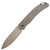 Trevor Burger Custom Urban XL Plain Titanium with Darkened Hardware / Hand Satin Elmax