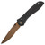 Benchmade Seven | Ten Black Aluminum, Flat Earth PVD MagnaCut - 710FE-2401
