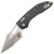 Microtech Stitch Ram-Lok Black Fluted Aluminum, Partial Serration Apocalyptic M390MK - 169RL-11APFL