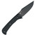 Hogue Extrak Fixed Blade Black G10 / Black CPM M4 - 35869