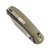 Knafs Lander 2 Green Micarta, Light Stonewash S35VN