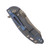 Hinderer Knives XM-18  3.5" Skinner Battle Blue Orange G10, Working Finish S45VN