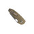 TRM Nerd OD Green Micarta, Stonewash MagnaCut
