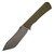 ESNYX Custom Warsaw Fixed Blade Jigged OD Green G10, Blasted CPM 154 - Prototype 1/1