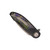 3LegDog Knives G8 Standard Harpoon Black G10 with Green and Purple Wood Burl, Carbon Damascus - #24-03