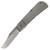 Jack Wolf Knives The Benny Titanium Cross Hatch, Hand Satin S90V