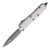 Microtech UTX-85 Double Edge Clear, Apocalyptic M390MK - 232-10APCR