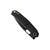 Vosteed Knives Psyop Black Checkered Titanium, Blackwash Elmax - A2201