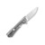 Buck Knives: 714 Stinger - D2 - Black Aluminum - Carbon Fiber Inlay