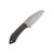 Boatright Bladeworks Moraine-S Black and Brown Richlite Green Liners, Blast and Tumble BD1