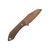 Boatright Bladeworks Moraine-S Dark Brown Canvas, Copperwash BD1