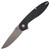 ABW American Blade Works Model 1 V7 Black G10, Stonewash MagnaCut