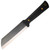 LT Wright The Regulator Scandi Grind Black Diamond Richlite, O1 Steel