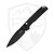 Kershaw Mini Iridium Black Aluminum, Black D2 - 2051BLK