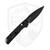 Kershaw Mini Iridium Black Aluminum, Black D2 - 2051BLK