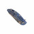 Hinderer Knives XM-18 3.5" Sheepsfoot Battle Blue Blue G10, Stonewash S45VN