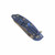 Hinderer Knives XM-18 3.5" Sheepsfoot Stonewash Blue Translucent Green G10, Stonewash S45VN