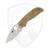 Spyderco Chaparral SLIPIT Birdseye Maple, Satin CTS-XHP - C152NLWDP