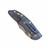 Hinderer XM-18 3.5" Bowie Non-Flipper Red G10 Battle Blue Titanium, Working Finish S45VN
