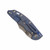 Hinderer XM-18 3.5" Bowie Non-Flipper Blue G10 Battle Blue Titanium, Working Finish S45VN