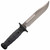 Hinderer Knives KaBar Fixed Blade Double Black Micarta, Stonewash 3V