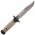 Hinderer Knives KaBar Fixed Blade OD Green Micarta, Stonewash 3V