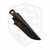 Redroot Blades Survival Scout Spalted Hackberry and Brass, 52100