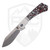 Finch Knife Co Stray Dog Snow Fire FatCarbon, Stonewash N690 - SY104