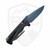Benchmade Adira Tempest Gray Grivory, Blue Titanium MagnaCut - 18060BT-01