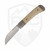 Jack Wolf Knives Diamondback Jack Green Linen Micarta, Stonewash S90V