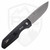 ProTech Vero Designs Synapse Auto Burlap Micarta Black Aluminum, Stonewash MagnaCut - 2025 Blade Show Texas