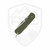 Knafs Lander 6 Mini Keychain Knife OD Green