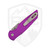 ProTech TR-3 Integrity Manual Purple Aluminum Relic, Stonewash S35VN - INT105-Purple